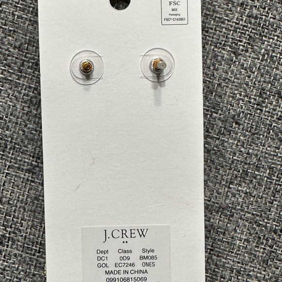 Gold & Pearl Tassel Earrings - Picture 2 of 2